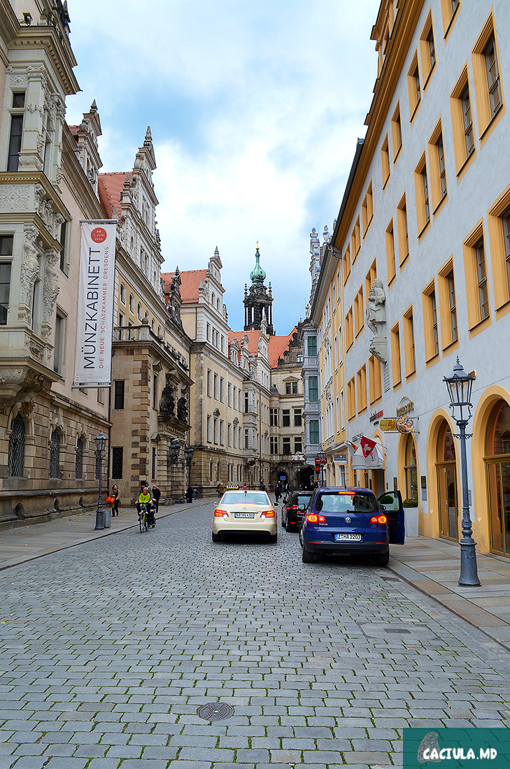 центральные улочки Дрездена